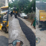 आंबेगाव बुद्रुकमध्ये तुकाराम नगर रस्त्याची दुरुस्ती