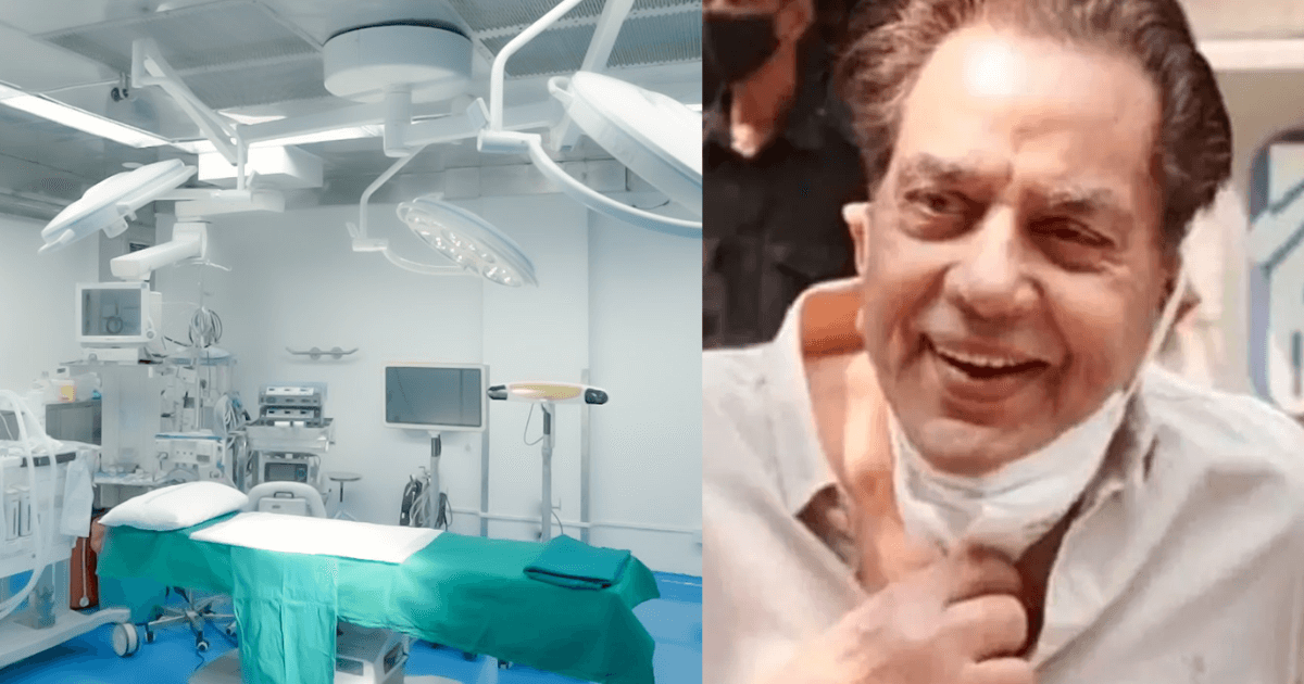 हॉस्पिटलमध्ये धर्मेंद्र यांचा व्हिडिओ चोरून शूट